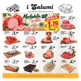 Volantino èccoMI Pagina 13: Olive nere marchigiane ortoconserviera €1,39, Mortadella al peperoncino Leoncini €0,99