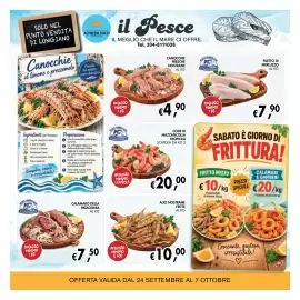 Volantino èccoMI Pagina 14: Alici nostrane fritte €10,00, Filetto di merluzzo €7,90