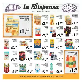 Volantino èccoMI Pagina 20: Savoiardi Schar €3,19, Nettare Santal senza zuccheri aggiunti €1,29
