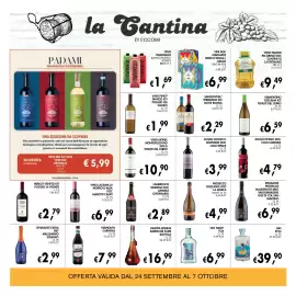 Volantino èccoMI Pagina 22: Rosso Piceno Il Belvedere Doc Colli Ripani €3,99, Gin Night Fox €6,99
