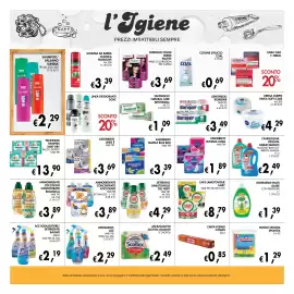 Volantino èccoMI Pagina 23: Assorbenti Tampax Blue Box €3,39, Detersivo lavastoviglie gel fairy €4,29
