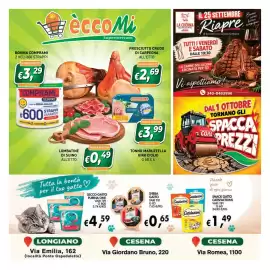 Volantino èccoMI Pagina 24: Bobina comprami €3,29, Sheba gatto vari tipi €0,65