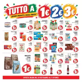 Volantino èccoMI Pagina 3: Frutta Nipiol €1,00, Tonno Marysol €1,00