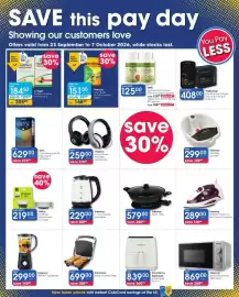 Clicks catalogue Page 14: GNC Herbal Plus Grape Seed Extract 300 mg 30 Capsules €125,00, Berocca Junior Beans €168,00