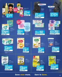 Clicks catalogue Page 17: Nestlé Nestum Baby Cereal €54,99, Johnson's Baby Petroleum Jelly €55,99