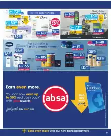 Clicks catalogue Page 21: Vaseline Petroleum Jelly Men or Original €91,00, Vaseline Body Cream or Lotion €105,00