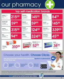Clicks catalogue Page 37: Skinoren Acne Gel €310,00, Strepsils Intensive €52,99