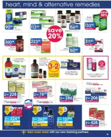 Clicks catalogue Page 45: ReVite Omega-3 €286,00, Clicks Tea Tree Pure Essential Oil €262,80