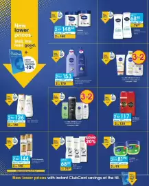 Clicks catalogue Page 6: Nivea Repair & Care Body Cream or Lotion €153,00, Dove Body Cream or Lotion €75,99
