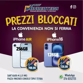 Volantino New Wondertech Pagina 4: IPhone AIR €799,99