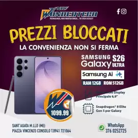 Volantino New Wondertech Pagina 5: Samsung Galaxy Ultra €1.099,99
