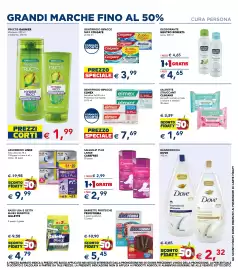 Volantino Esselunga Pagina 12: Garnier Fructis Hydra Ricci €1,99, Dentifricio bipacco Elmex €7,69