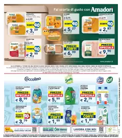 Volantino Esselunga Pagina 27: Cotoletta Amadori €3,59, Detergente piatti a mano Svelto €5,99