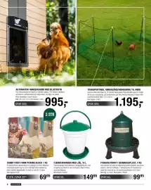 Land & Fritid tilbudsavis Side 8: Foderautomat i genbrugsplast €99,95, Fjerkrævander med låg €149,95