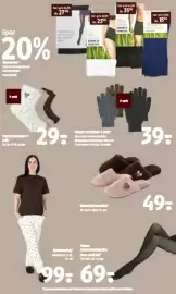 Coop 365 tilbudsavis uge 39 Side 24: Domestriømper 3-pak €29,00, Magic handsker 2-pak €39,00
