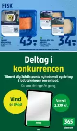 Coop 365 tilbudsavis uge 39 Side 7: Gryngøre fiske- eller laksefars €34,00, Glyngøre lakseportioner €43,00