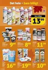 Løvbjerg tilbudsavis uge 39 Side 10: Arla økologisk mælk €10,99, Stay strong proteindrik €11,99
