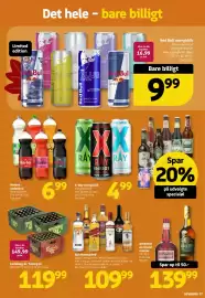 Løvbjerg tilbudsavis uge 39 Side 17: Spiritusmarked €109,99, X-Ray energidrik €4,99