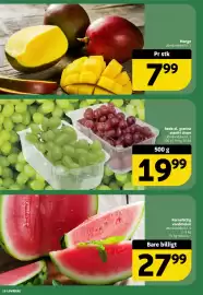 Løvbjerg tilbudsavis uge 39 Side 18: Mango €7,99, Røde el. grønne stenfri druer €19,99