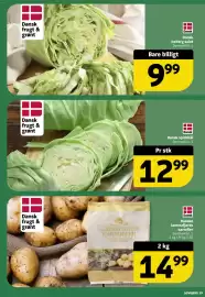 Løvbjerg tilbudsavis uge 39 Side 19: Iceberg salat €9,99, Lammefjords kartofler €14,99