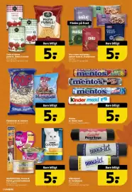 Løvbjerg tilbudsavis uge 39 Side 2: Mentos el. Kinder maxi €5,00, Offer Flæskesvær €5,00