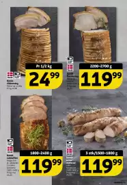 Løvbjerg tilbudsavis uge 39 Side 21: Nakkefilet €119,99, Ribbensteg €24,99