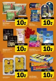 Løvbjerg tilbudsavis uge 39 Side 3: Elvira tun, rogn el. kippers €10,00, Rose kyllingelever, kråser el. hjerter €10,00