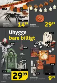 Løvbjerg tilbudsavis uge 39 Side 30: Halloween pynt €29,99, Asp-Holmblad Halloween bordpynt €9,99