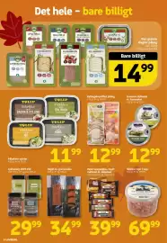 Løvbjerg tilbudsavis uge 39 Side 8: Røget el. gravad laks €34,99, Tulip pålækker salater €11,99
