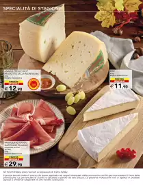 Volantino Esselunga Pagina 8: SPECIALITÀ DI STAGIONE SIAGO ASIAGO FRESCO DOP PRODOTTO DELLA MONTAGNA al kg Reparto