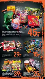 REMA 1000 tilbudsavis uge 40 Side 17: Nordthy mini waffers €29,00, Crispi Trick or treat græskar €39,00