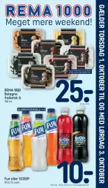 REMA 1000 tilbudsavis uge 40 Side 21: Fun eller SCOOP €10,00, Rema 1000 Bologna italiensk is €25,00