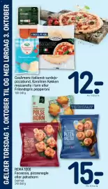 REMA 1000 tilbudsavis uge 40 Side 22: Rema 1000 focaccia, pizzasnegle eller pølsehorn €15,00