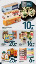 REMA 1000 tilbudsavis uge 40 Side 6: Corny müslibar €6,00, Jakobsens Honning eller topping €25,00