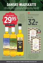 MENY tilbudsavis uge 39 Side 27: Them økologisk flammeost €32,00, Lehnsgaard koldpresset rapskim olie eller rapsolie €29,95