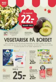 MENY tilbudsavis uge 39 Side 6: Puck hvid ost eller cheasy hytteost 1,5% €25,00, Grøn Balance Økologisk Skyr €20,00
