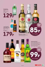 SPAR tilbudsavis uge 39 Side 25: Brøndums Snaps €85,00, Jack Daniel's eller Malfy Gin €179,00