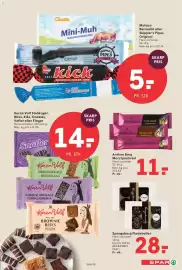 SPAR tilbudsavis uge 39 Side 27: Malaco kick €5,00, Anthon Berg Marcipanbrød €11,00