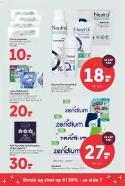 SPAR tilbudsavis uge 39 Side 28: Neutral Personlig Pleje €18,00, Zendium €27,00