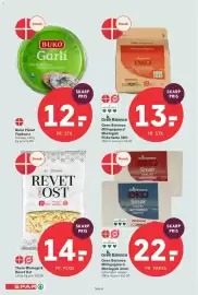 SPAR tilbudsavis uge 39 Side 9: Them Økologisk Revet Ost €14,00, Buko Garli €12,00