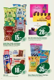 Min Købmand tilbudsavis uge 39 Side 12: Gestus Chips Snacks Grøn Balance Økologiske Chips eller Kims Nødder €15,00