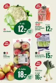 Min Købmand tilbudsavis uge 39 Side 2: Gestus Mini Romaine Hjertesalat €15,00, Blomkål €12,00