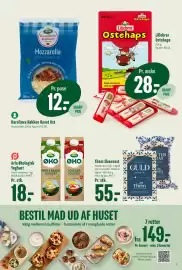 Min Købmand tilbudsavis uge 39 Side 5: Them Skæreost €55,00, Arla Økologisk Yoghurt €18,00