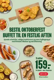 Min Købmand tilbudsavis uge 39 Side 7: BESTIL OKTOBERFEST BUFFET TIL EN FESTLIG AFTEN Sprøde schnitzler, saftige