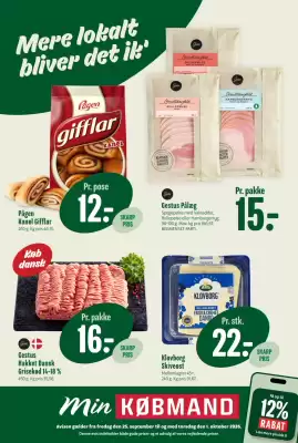 Min Købmand tilbudsavis (gælder indtil 2-10)