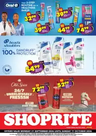 Shoprite catalogue Page 1: Oral-B Classic 3 Toothbrush €32,99, Oral-B Delicate White Medium Toothbrush €39,99