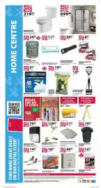 Co-op flyer week 39 Page 3: Homebase heavy grade tarps €21,97, Ever Brite rechargeable aluminum flashlight €39,97