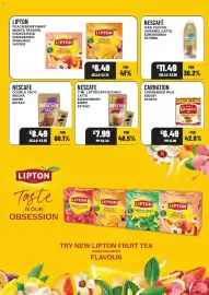 Bestway leaflet week 39 Page 15: Lipton mango passion €2,75, Nescafe c'ml latte/cappuccino/latte €7,99