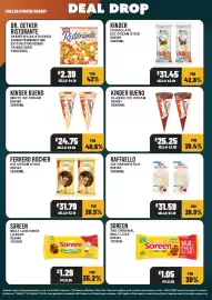 Bestway leaflet week 39 Page 18: Kinder bueno white ice cream €24,75, Kinder bueno classic ice cream €25,25