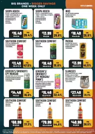 Bestway leaflet week 39 Page 5: Passoá passion fruit pink lemonade €13,99, Soopa hooch €15,49